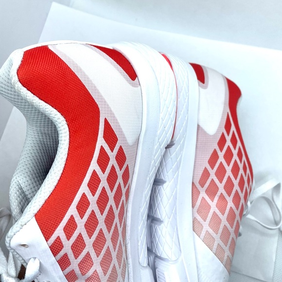 New W/O Box Reebok Women’s 3D Fuse Frame Orange & White Athletic Sneakers Sz 9.5 - Picture 3 of 7